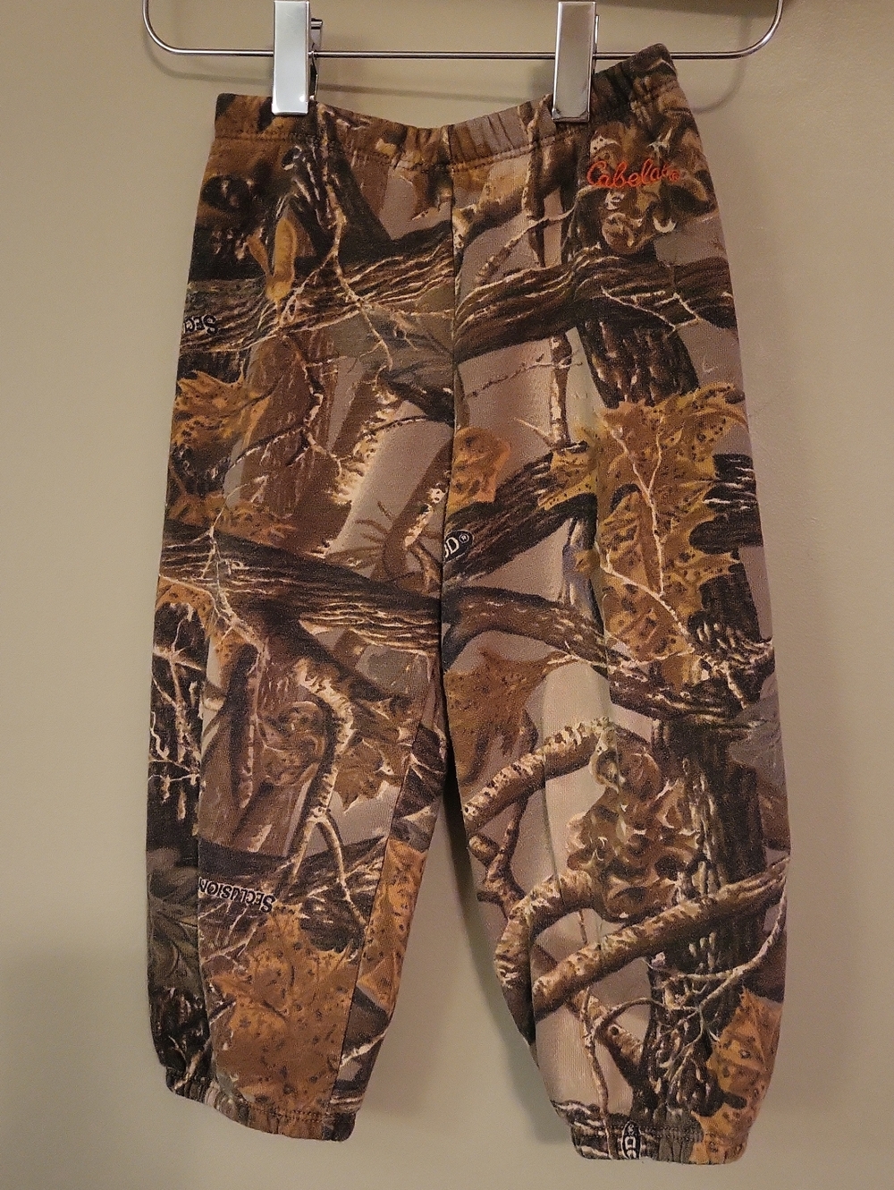 Cabela's camouflage joggers